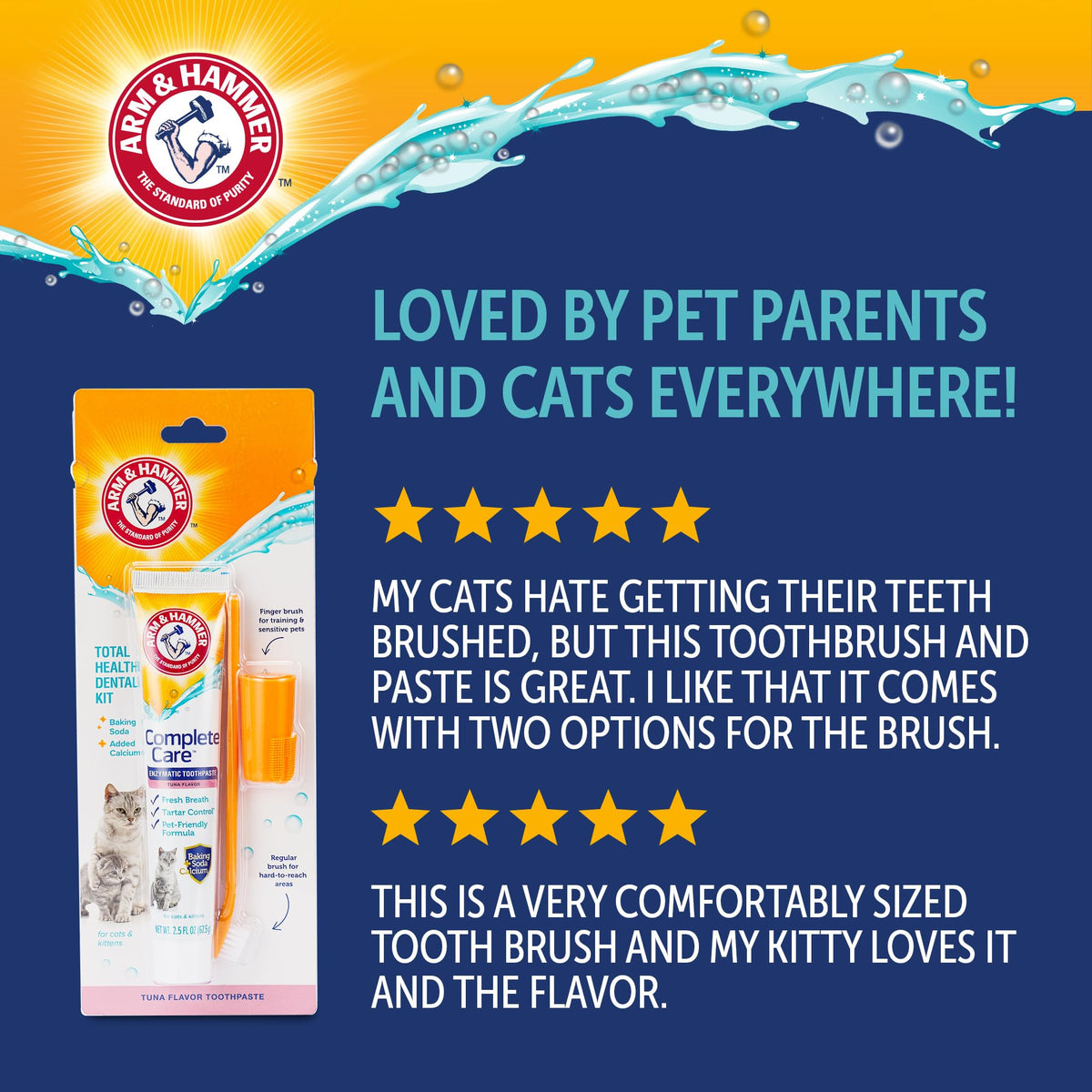 Tuna Flavor 2.5 Oz Cat Dental Kit U8764