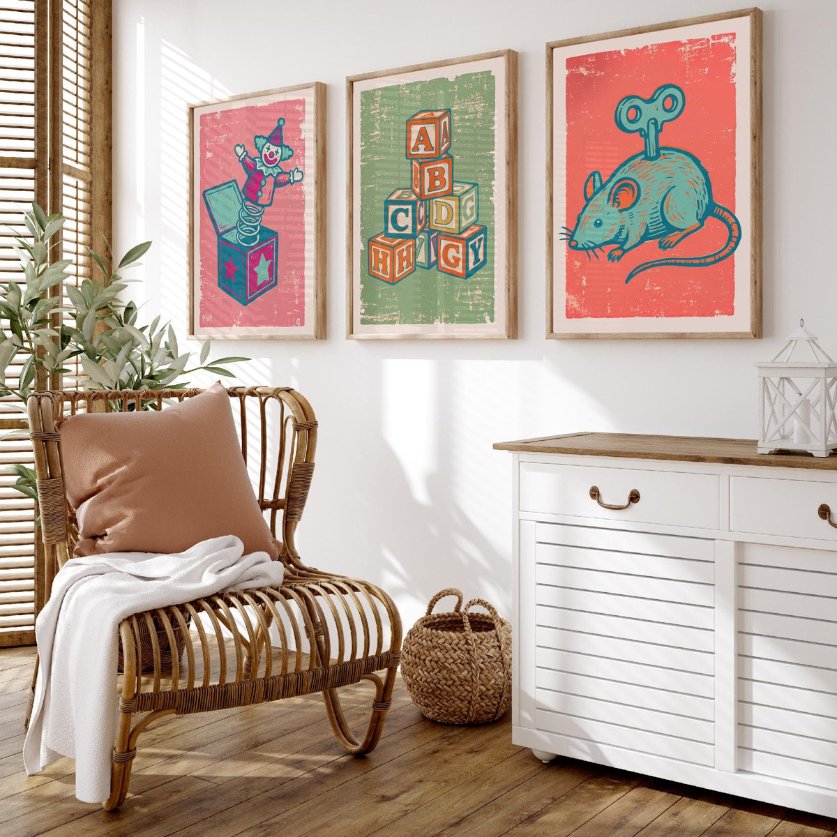 Art Prints Set of 3 E2498