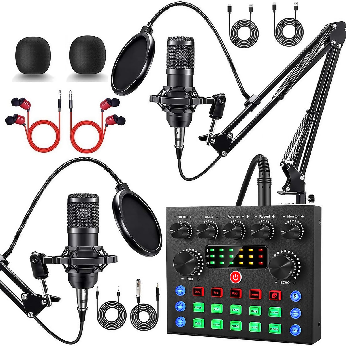 Podcast Equipment Bundle with Voice Changer C497582