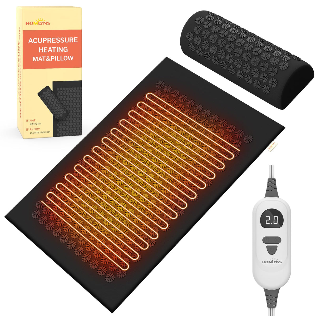 Heated Acupressure Mat Z940343
