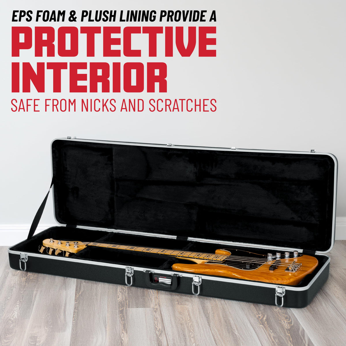 ABS Molded Guitar Case for Electric Bass Guitars X103