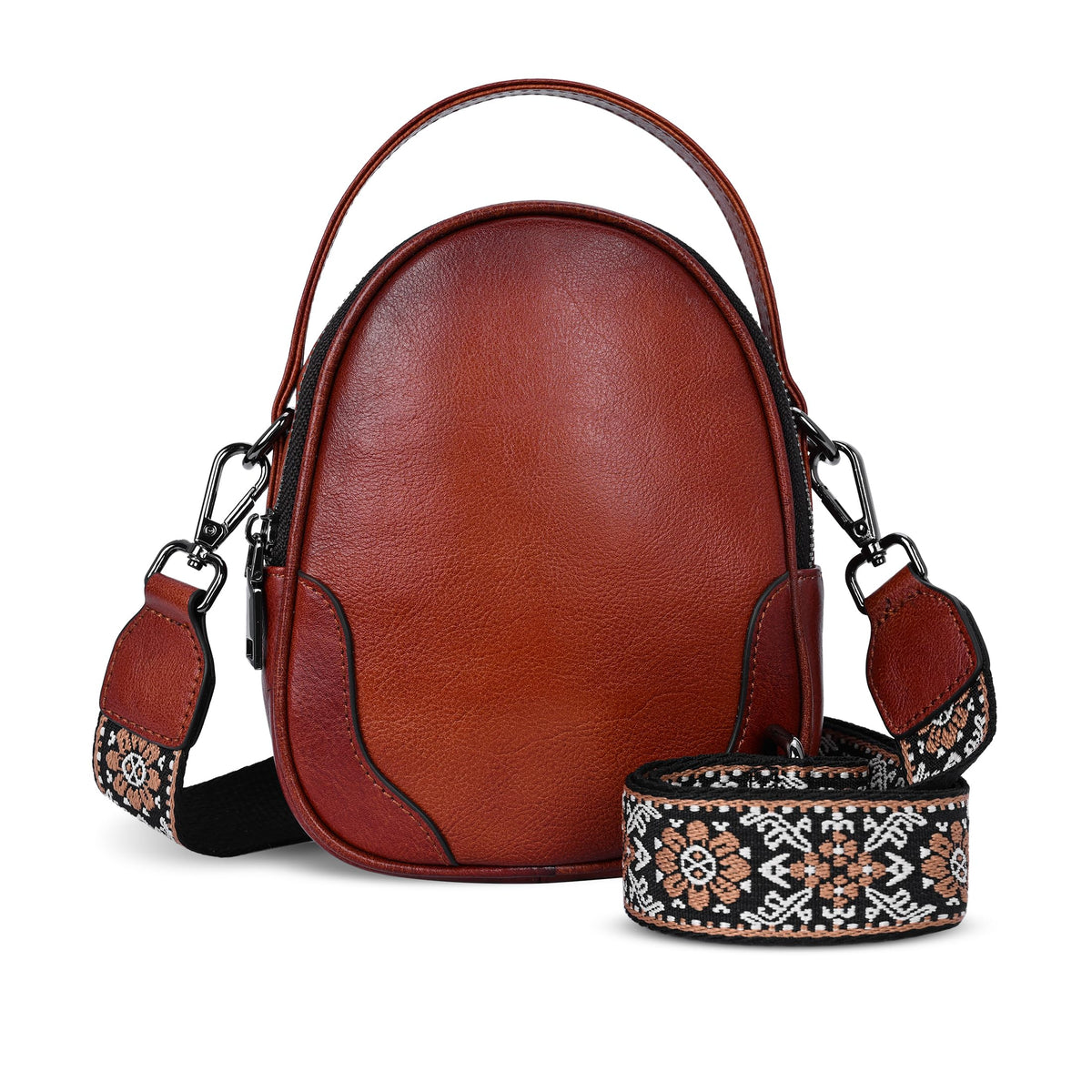 Small Leather Crossbody Bag L90204