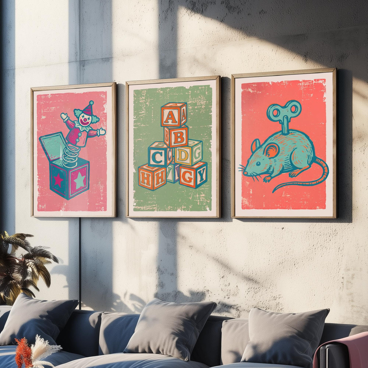 Art Prints Set of 3 E2498