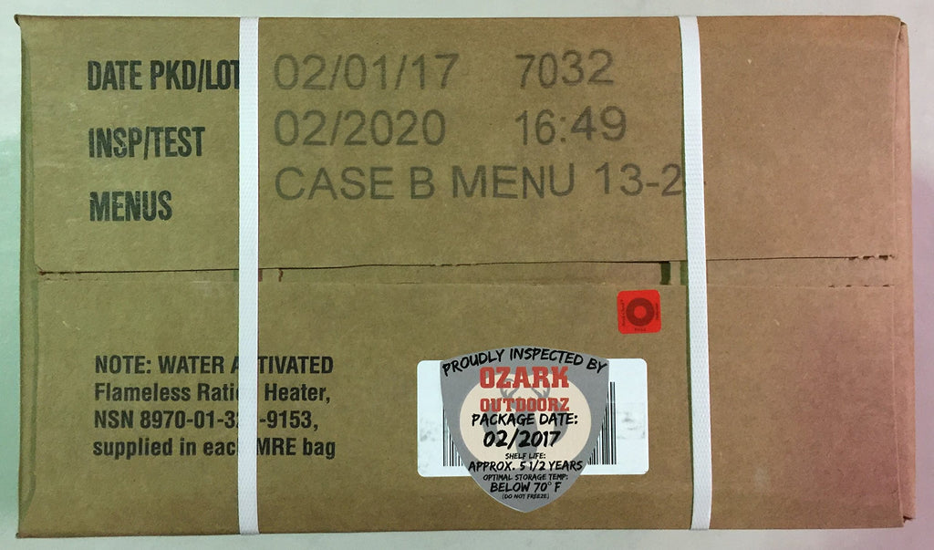 24 Meals Military Surplus Meal Ready to Eat R76563