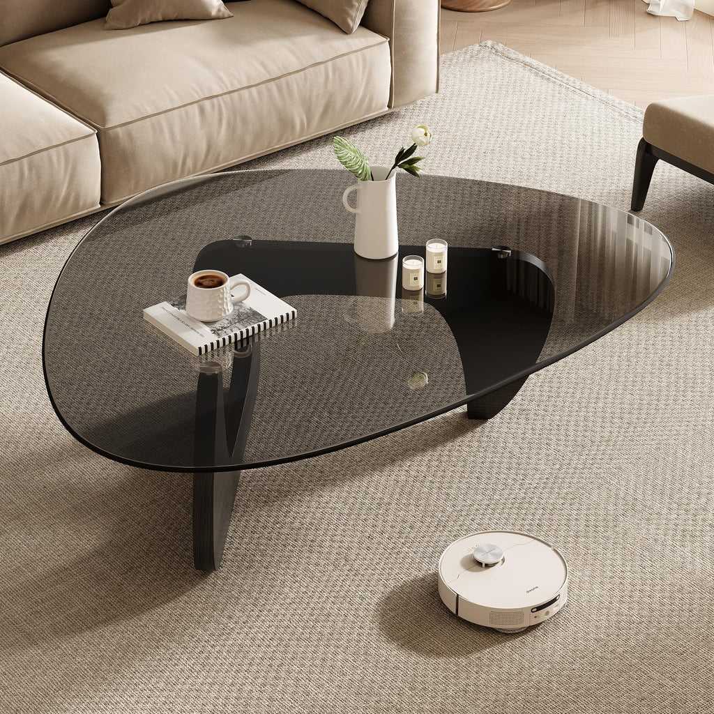 Mid Century Modern Triangle Coffee Table V8627